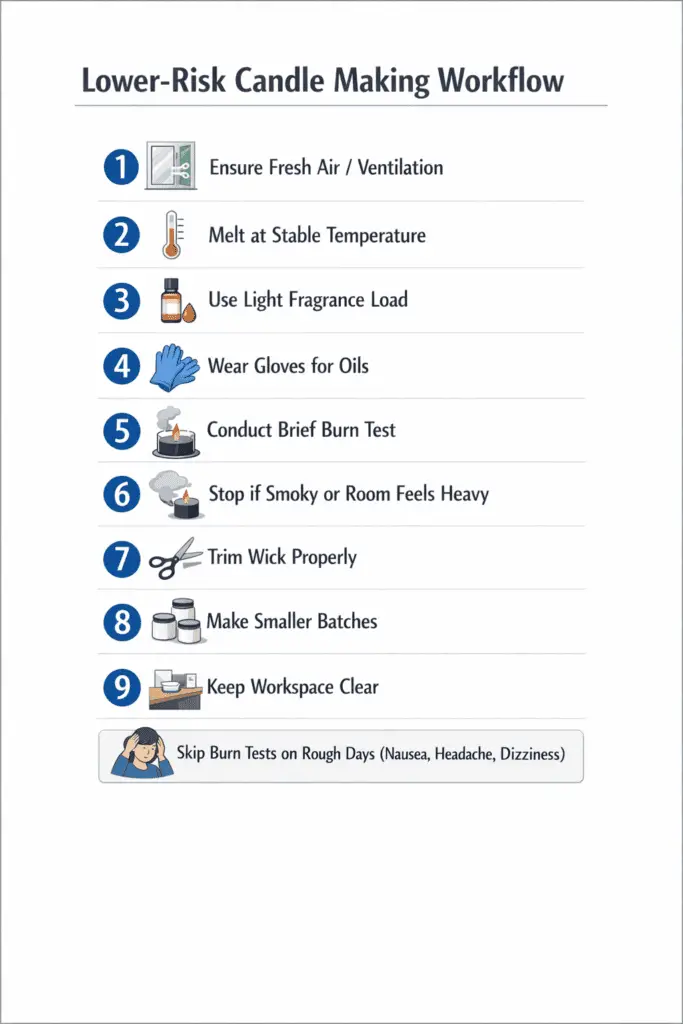 ventilation gloves and short-session workflow