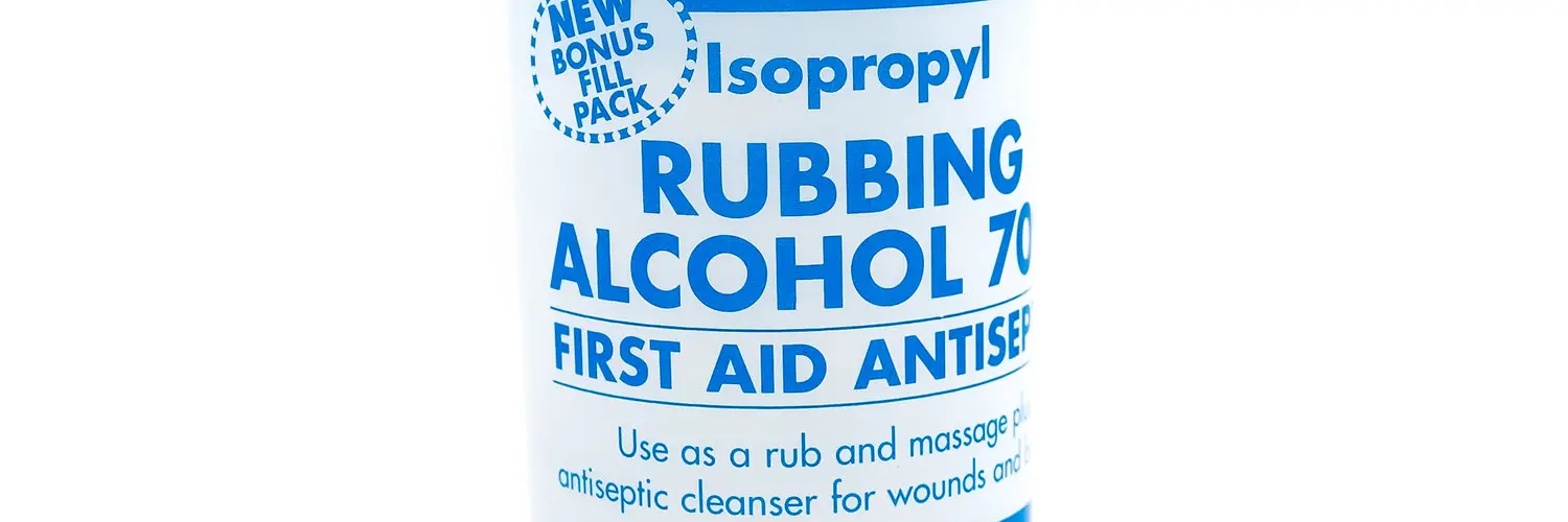 Why spray alcohol on homemade soap?