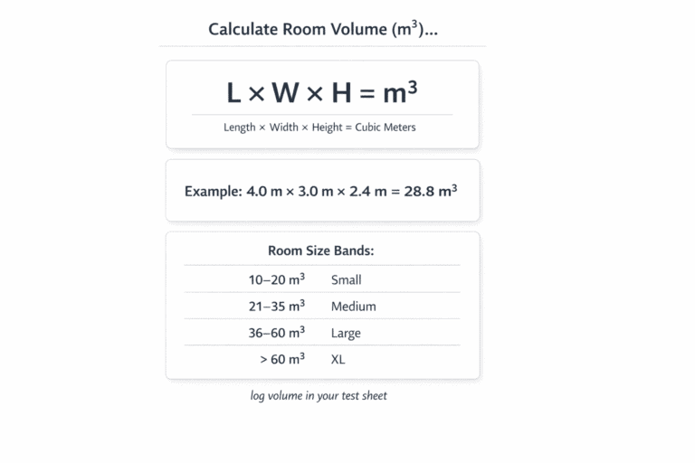 candle making room volume calculator