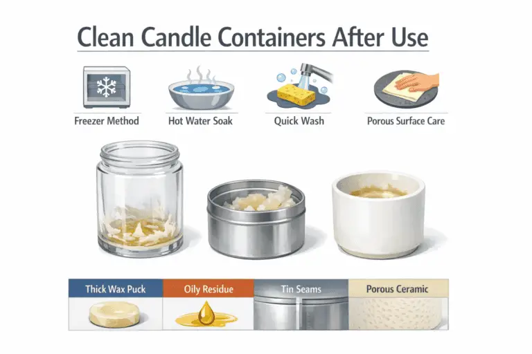 clean candle jars tins and ceramic containers guide