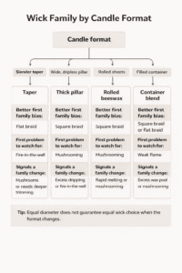 candle format and wick family bias