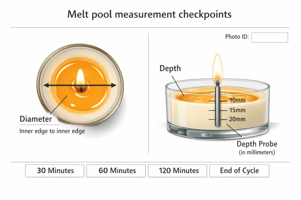 melt pool diameter and depth checkpoints