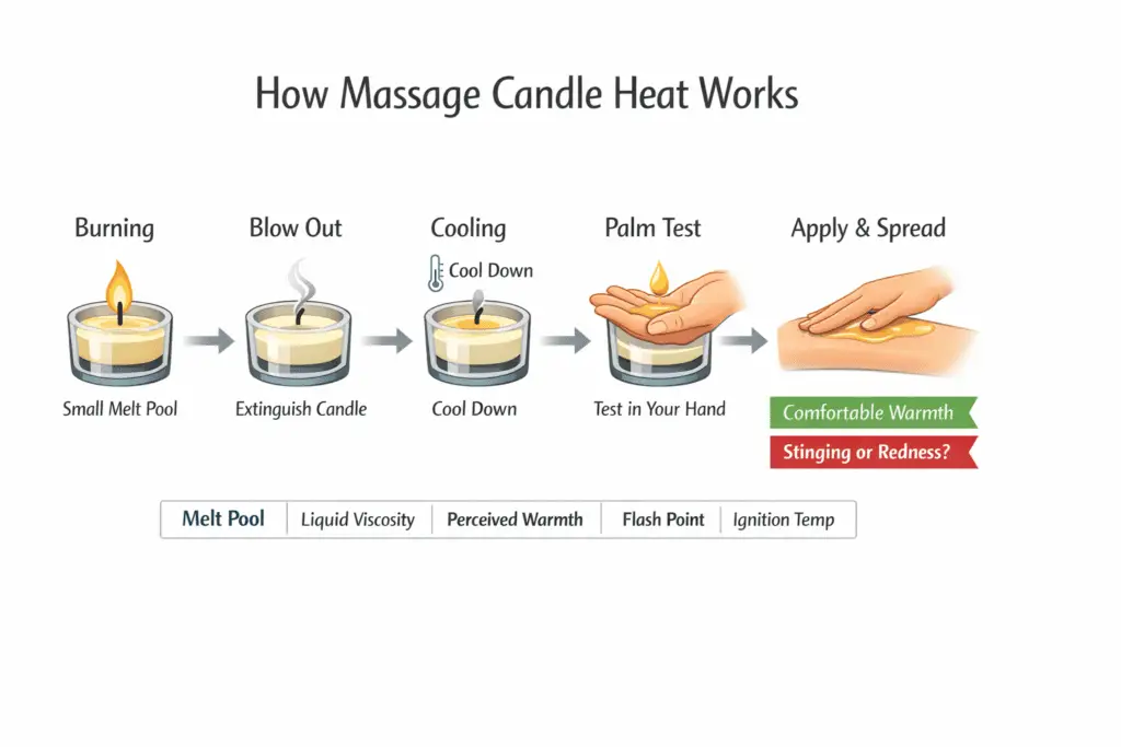 melt pool behavior and perceived warmth guide