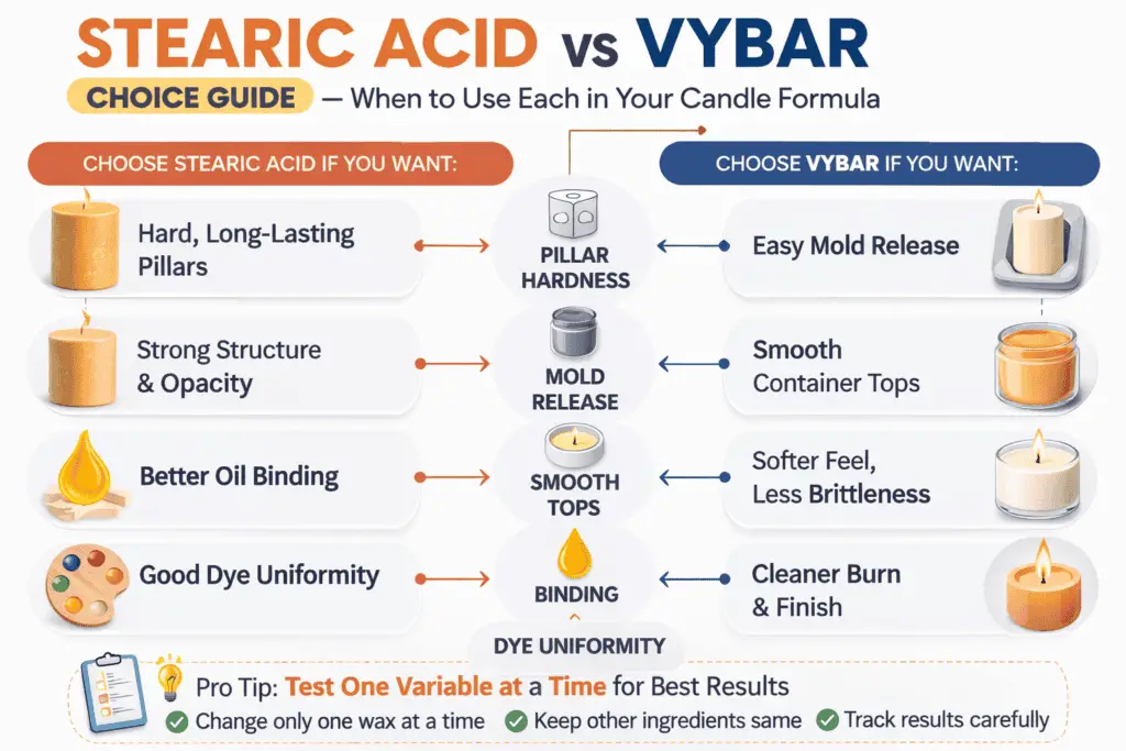 stearic acid and vybar choice guide