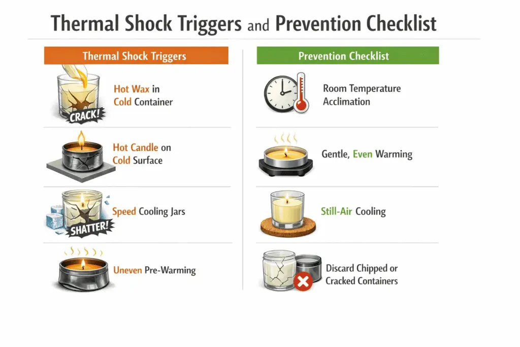 thermal shock triggers and prevention checklist