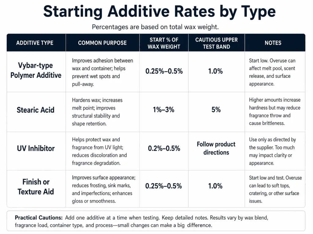 additive rate bands and cautious upper tests