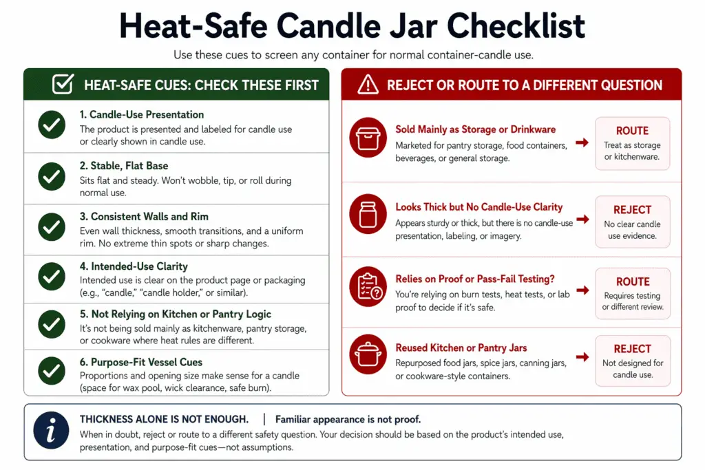 Heat-safe candle jars in various sizes for DIY candle making and crafts.