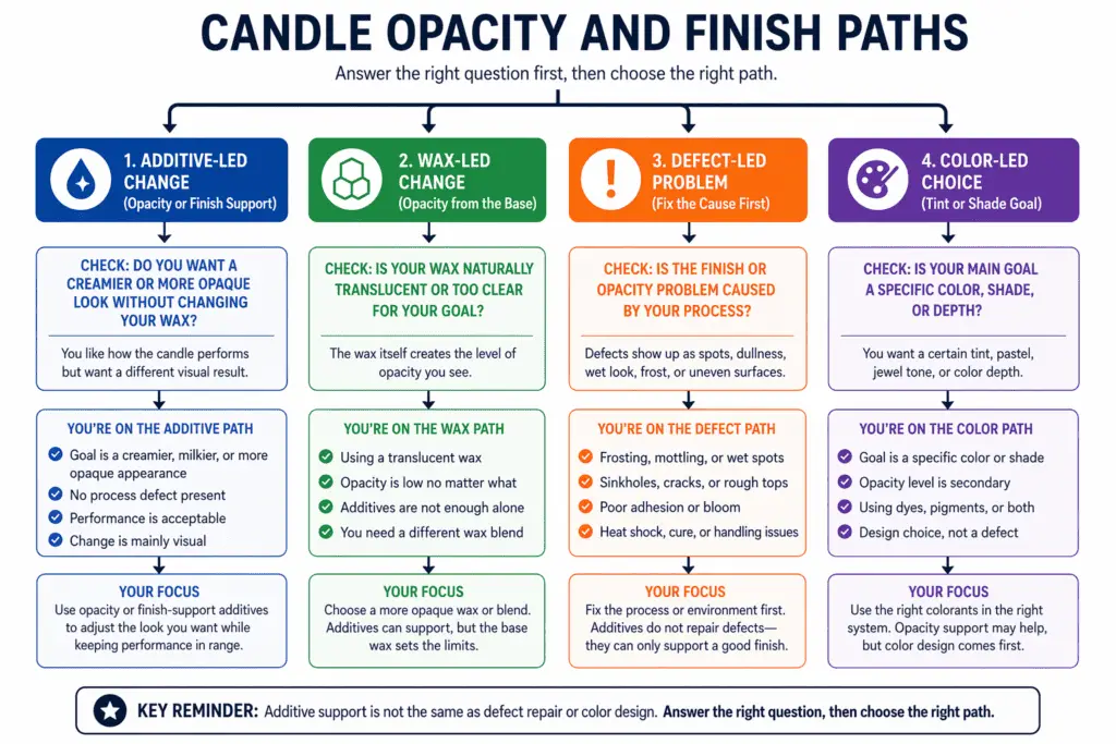 opacity support and finish-change paths