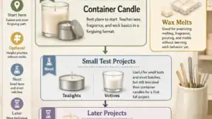 beginner candle type decision map