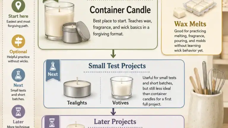 beginner candle type decision map