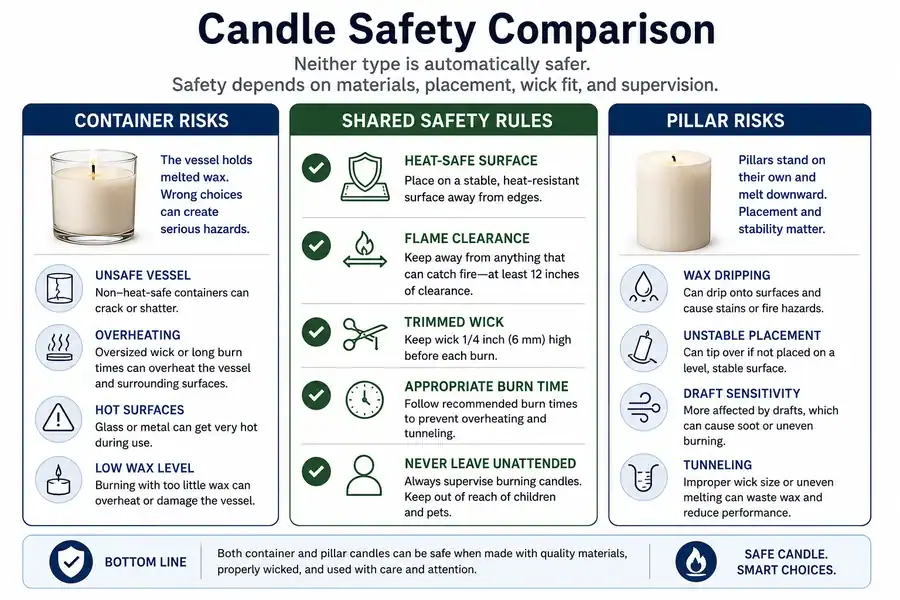 beginner candle ease chart and setup factors
