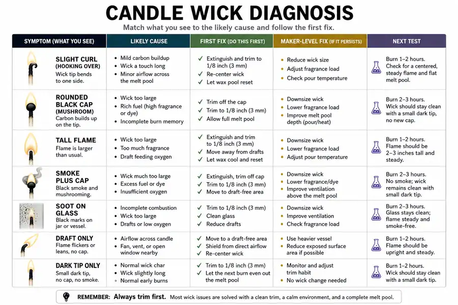 wick symptoms and first fixes