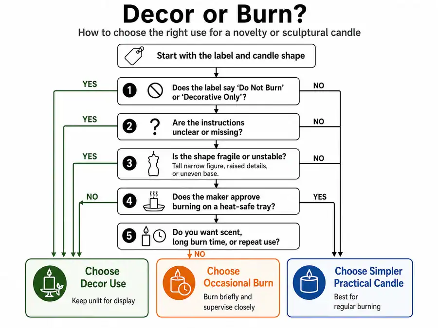 decor burn use decision path
