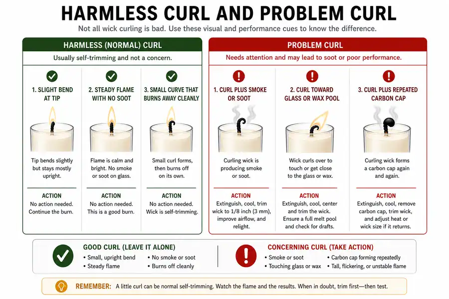 harmless curl and problem curl