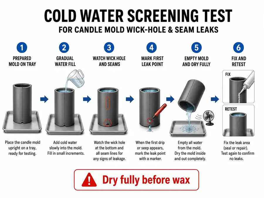 leak points and fix routes