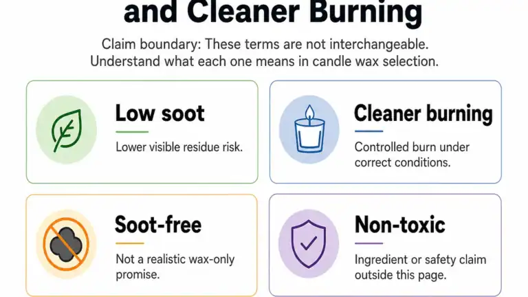 low soot and cleaner burning claim boundary