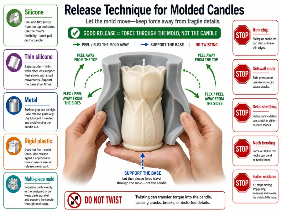 release force and fragile details