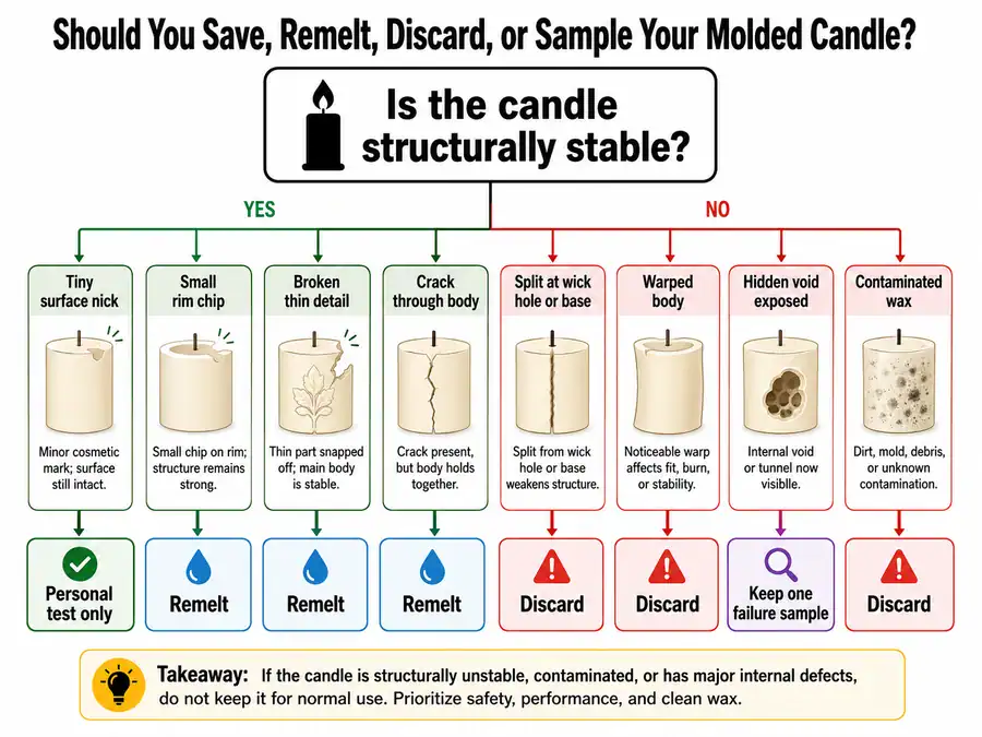 save remelt and retest decisions