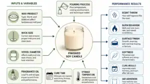 soy wax source and candle material