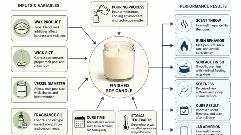 soy wax source and candle material