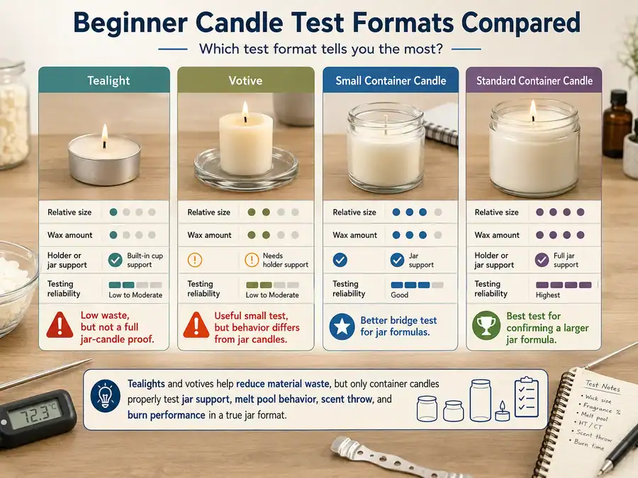tealight and votive test comparison