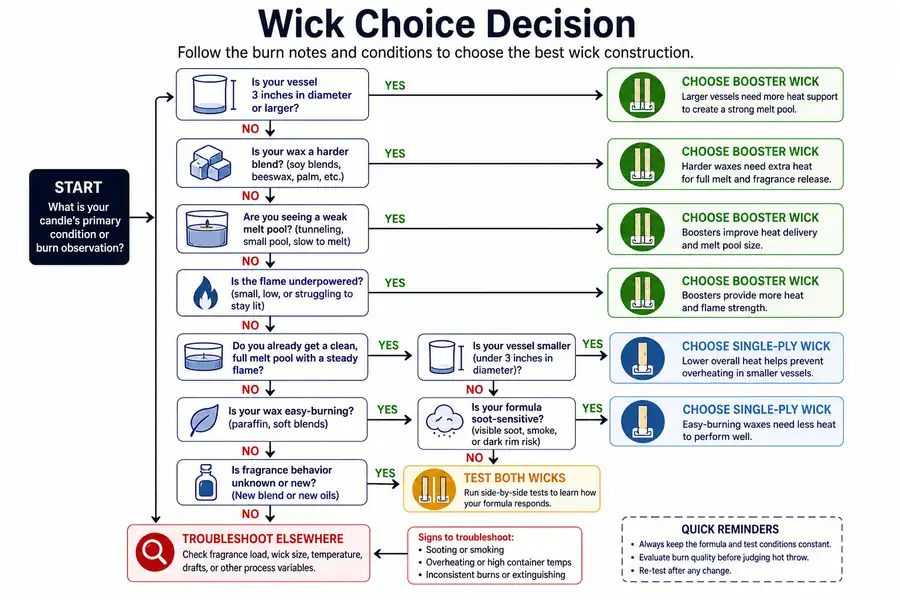Booster and single-ply choice scenarios