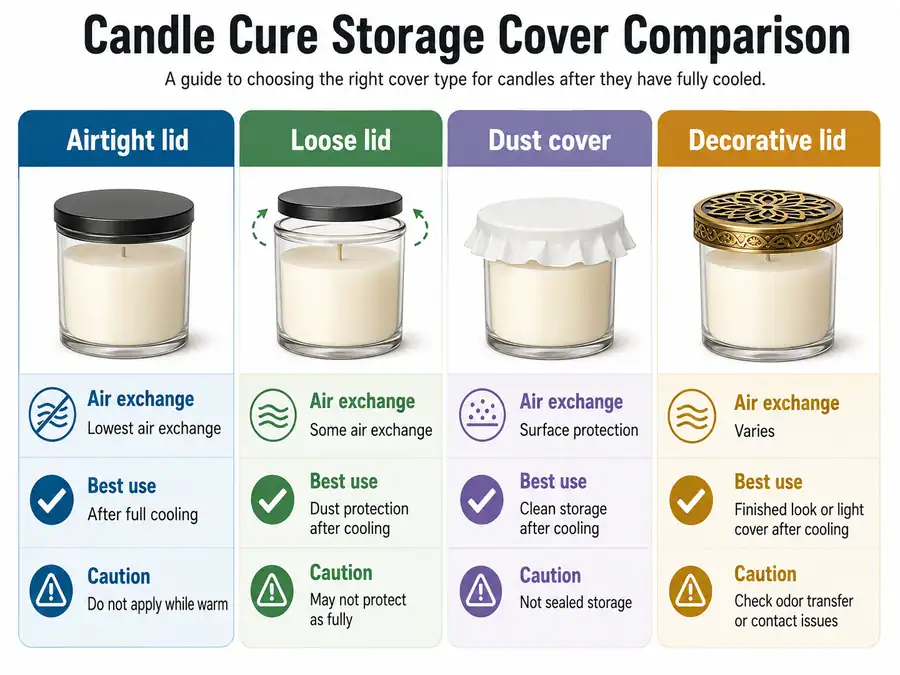 airtight lids and dust covers