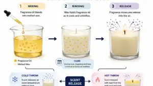 oil wax compatibility and scent release