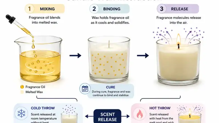 oil wax compatibility and scent release