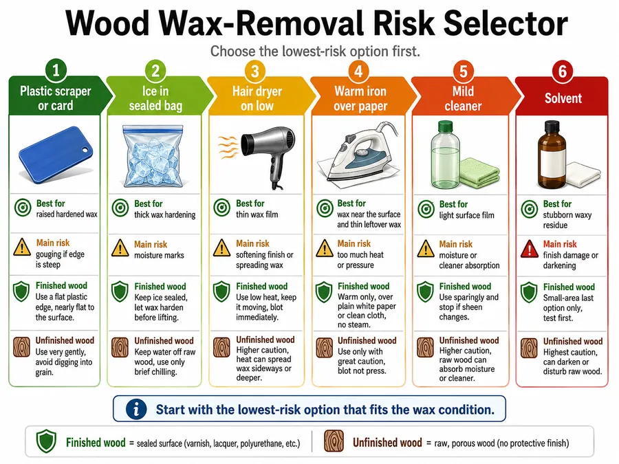 scraper heat and solvent risk comparison